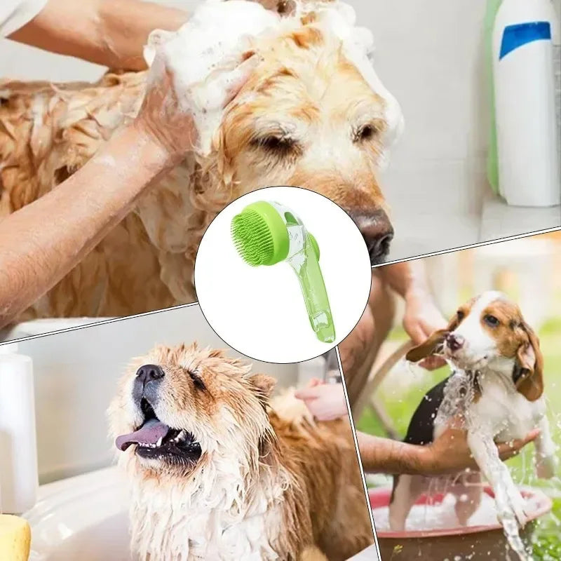For Pet Bath Brush for Small Dogs & Cats: Specialized Dog Washing Tool, Massage Scrub Brush - Pet Bathing Essential