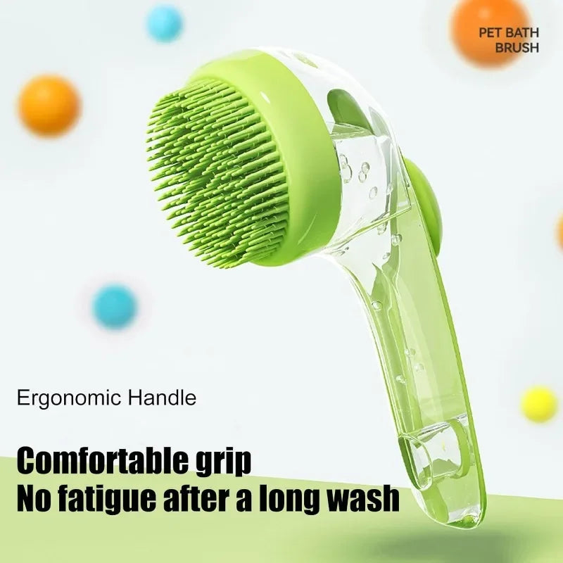 For Pet Bath Brush for Small Dogs & Cats: Specialized Dog Washing Tool, Massage Scrub Brush - Pet Bathing Essential