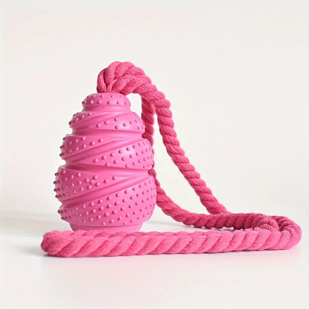 1pcs Durable Rubber Dog Chew Toy
