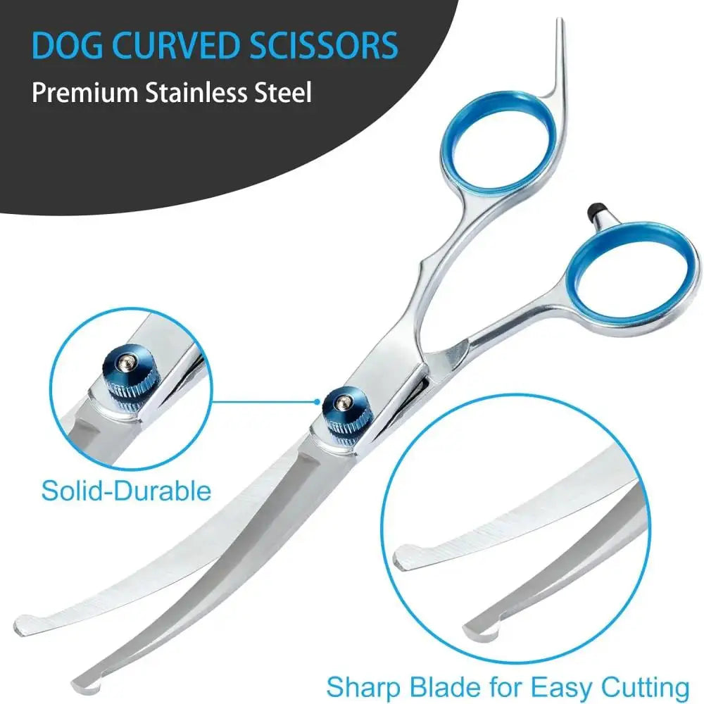 Pet Hair Trimming Scissors – Sharp & Safe Grooming Tool