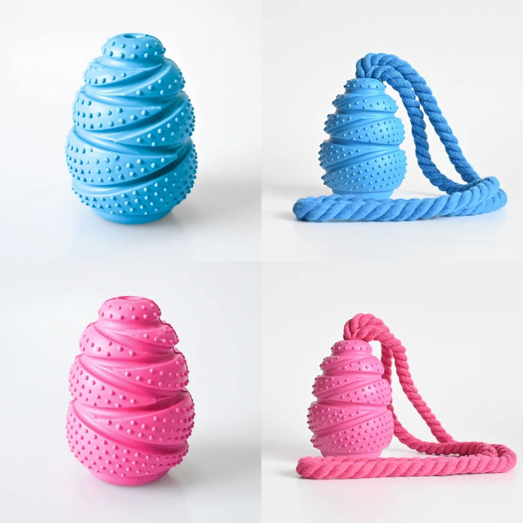 1pcs Durable Rubber Dog Chew Toy