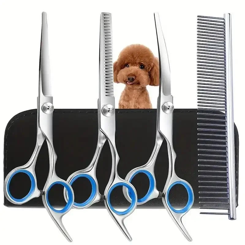 Pet Hair Trimming Scissors – Sharp & Safe Grooming Tool