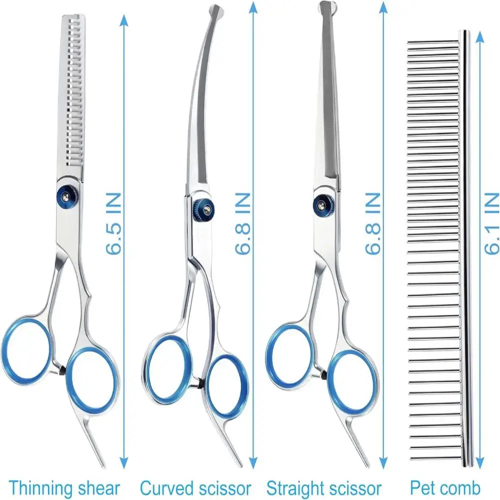 Pet Hair Trimming Scissors – Sharp & Safe Grooming Tool