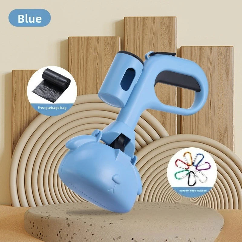 Portable Dog Pooper Scooper, Eco-Friendly Pet Waste Cleaner for Outdoor Walking, Dog Poop Pick-up Tool
