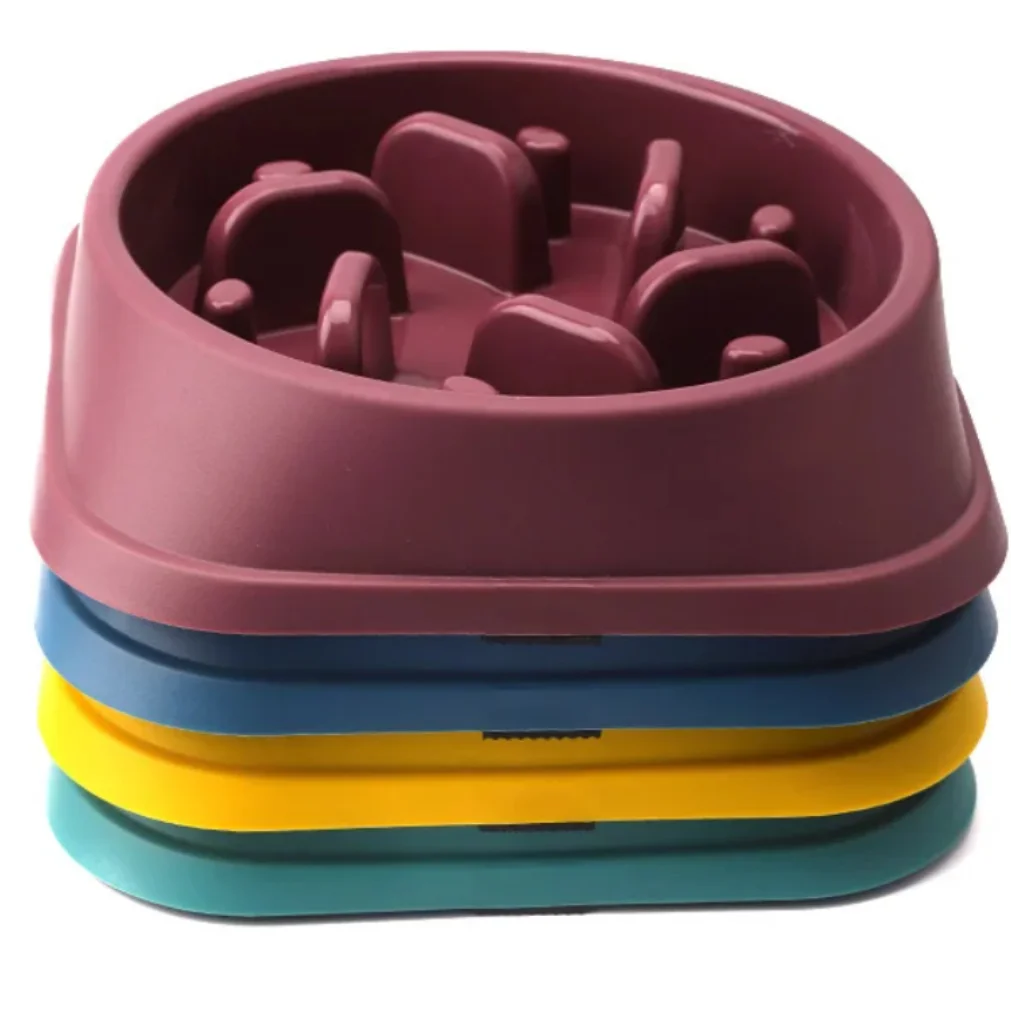 Slow Feeder Dog Bowl – Anti-Choke Puzzle Feeding Bowl