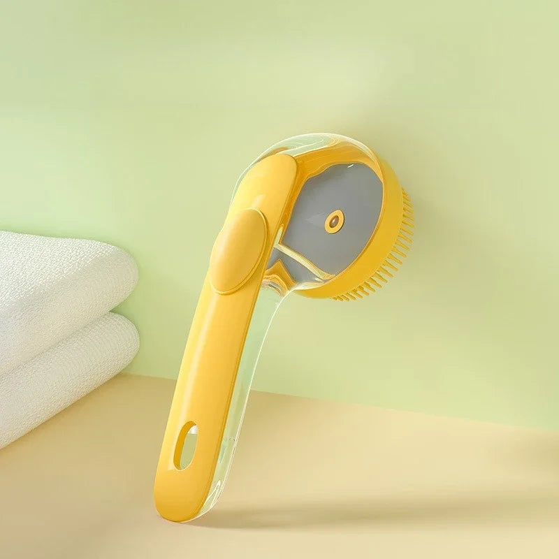 For Pet Bath Brush for Small Dogs & Cats: Specialized Dog Washing Tool, Massage Scrub Brush - Pet Bathing Essential
