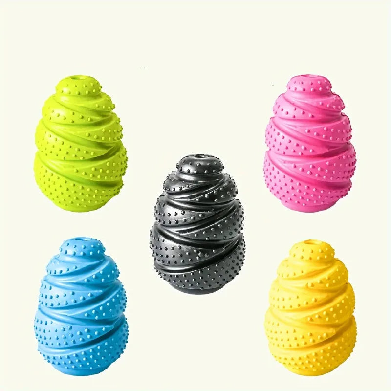 1pcs Durable Rubber Dog Chew Toy